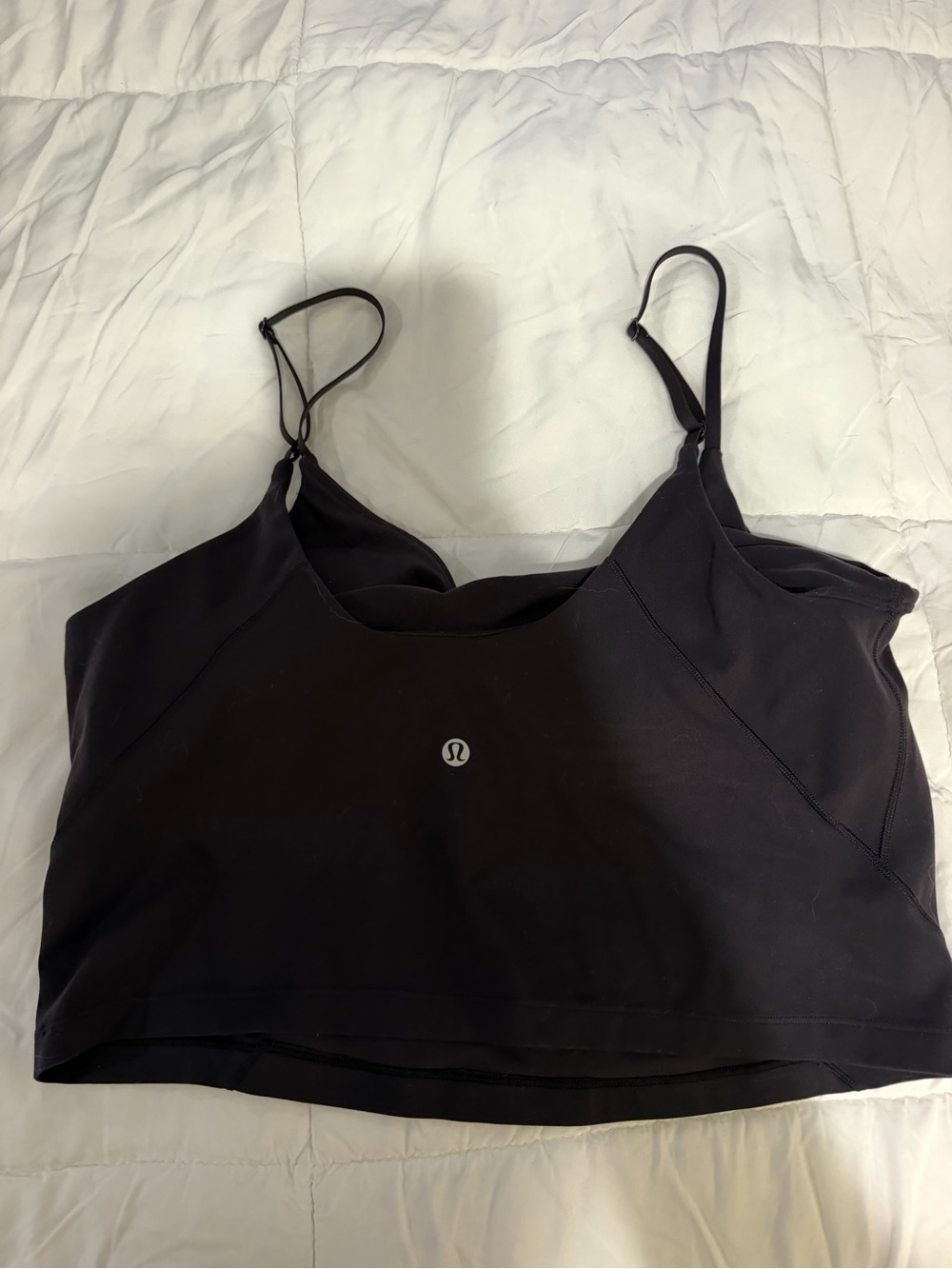 lululemon Strappy Cropped Tank Sports Bra Set
